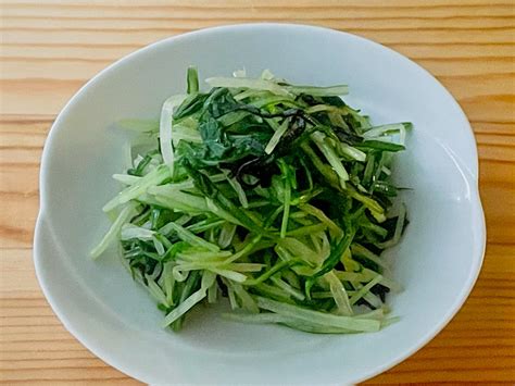 水菜 週末の作り置きレシピ