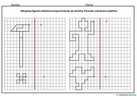 Simetría Para Niños De Primaria Web Del Maestro Actividades De