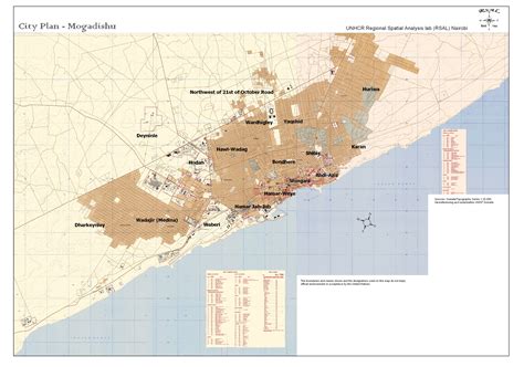 Mogadishu Somalia Tourist Map - Mogadishu SOmalia • mappery
