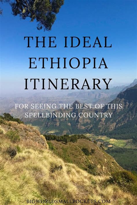 The ideal ethiopia itinerary – Artofit