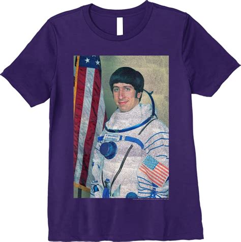 Trends The Big Bang Theory Howard Wolowitz Space Suit Portrait T Shirts ...