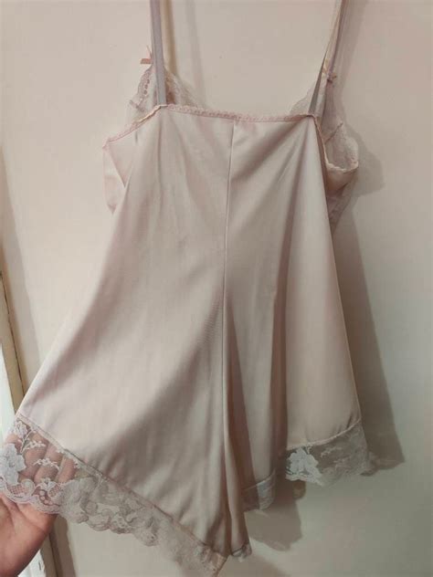 Vintage Berlei S Nude Teddy Nightie Bust Nylon Etsy Uk