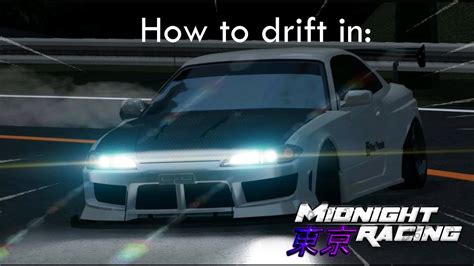 How To Drift In Midnight Racing Tokyo Basic Tutorial Youtube