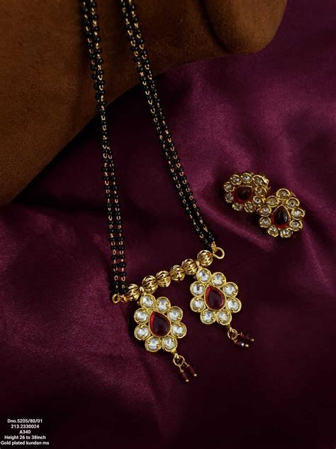 Kundan Mangalsutra Pendant Atelier Yuwaciaojp