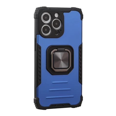 Lanyard Aluminum TPU Phone Case For iPhone 14 Pro (Blue) – Alexnld.com