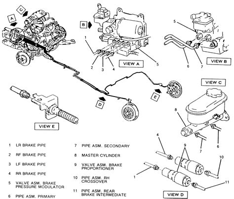 2005 Ford F150 Brake Line Diagram