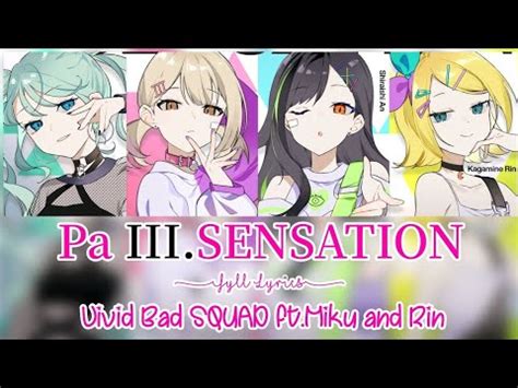 Project Sekai Pa Iii Sensation Vivid Bad Squad Ft Miku And Rin