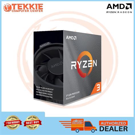 BRANDNEW AMD Ryzen 3 3300x 4C 8T Processor Box Shopee Philippines