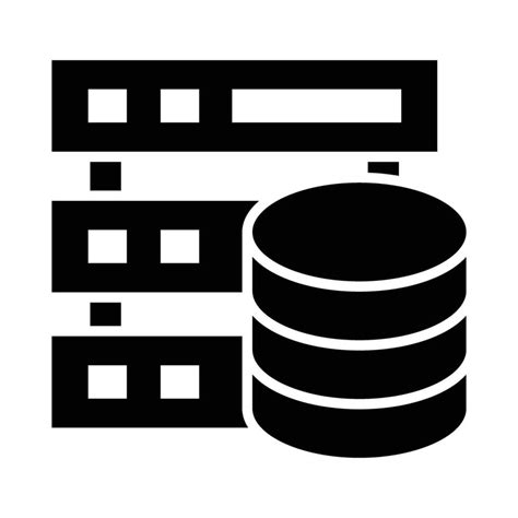 Database Vector Glyph Icon For Personal And Commercial Use 29094329