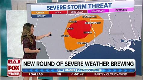 Significant Severe Weather Outbreak Possible In South Next Week Latest Weather Clips Fox Weather