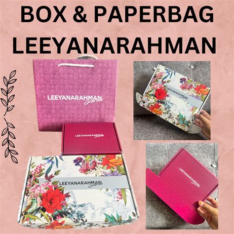 Merchandise Leeyanarahman Box Dan Paperbag Leeyanarahman Scarves