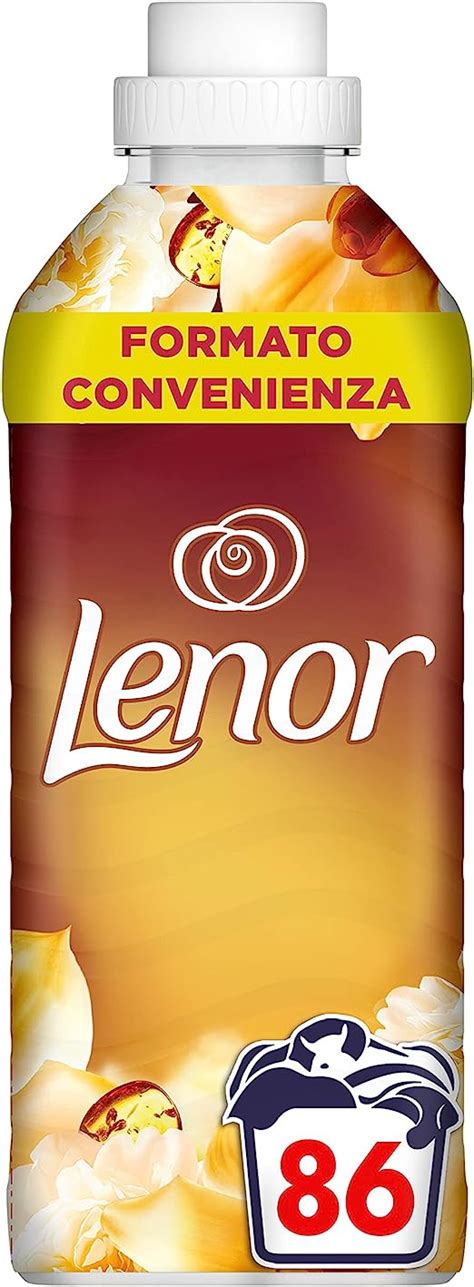 Lenor Ammorbidente Lavatrice Concentrato 86 Lavaggi Oro E Fiori Di