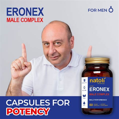 Natoli Eronex Male Complex 60 Capsules Manufacturer Of Sex Enhancers