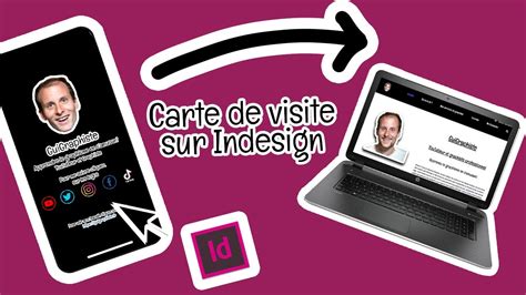 Comment créer une carte de visite virtuelle sur Indesign YouTube