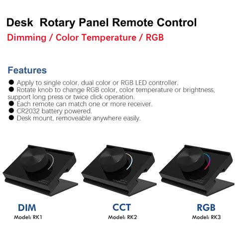 2-4G-RK1-RK2-RK3-Desk-Rotary-Panel-RF-Remote-ControllerRemote-LED ...