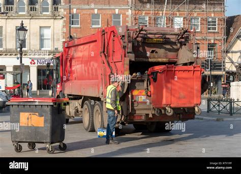 refuse truck  res stock photography  images alamy