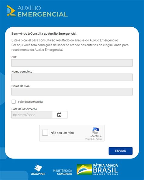 Dataprev Lança Site Para Consulta Do Auxílio Emergencial Seja Geek