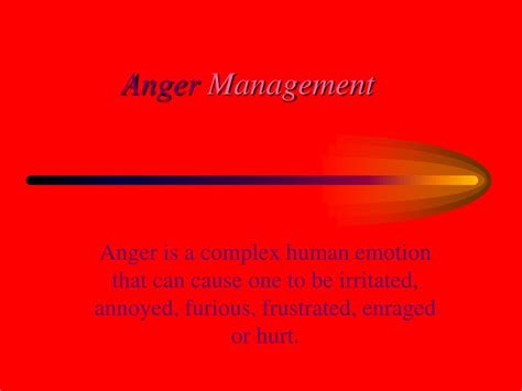 Ppt Anger Management Powerpoint Presentation Free Download Id5500227