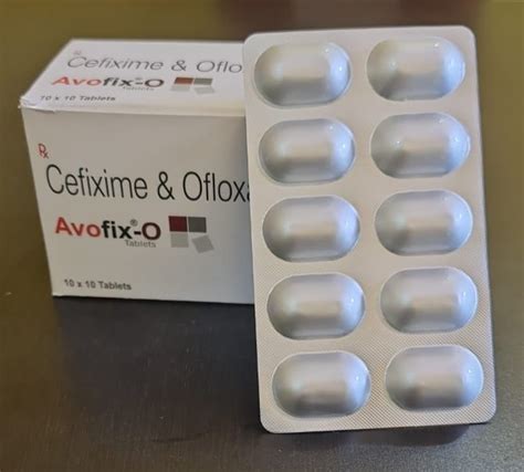 Avofix O Cefixime Ofloxacin Tablets 400 Mg At Rs 1850 Box In Raipur