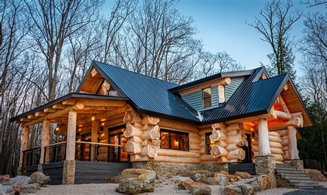 Deep Creek Log Homes For Sale Log Lofts Ltd Log Home Builders Log Homes Log Home Interiors