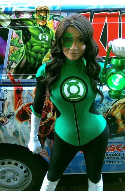 Pin De Edward Hawa En Jessica Cruz Cosplay Linterna Verde