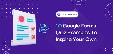 10 Google Forms Quiz Examples To Inspire Your Own Extended, 56% OFF