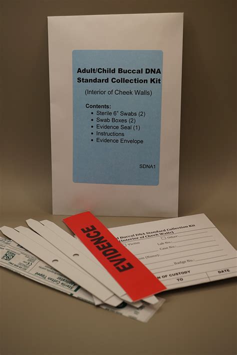 Adultchild Buccal Dna Standard Collection Kit Pro Forensic Supplies