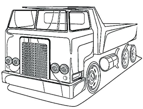 Tractor Trailer Drawing At Getdrawings Free Download