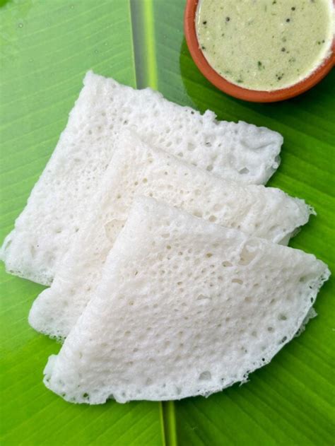 Neer Dosa Recipe - Indian Veggie Delight