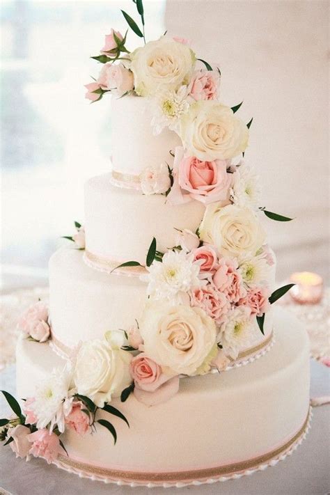 Top Simple Pink Wedding Cakes For Spring Summer Weddings Fresh