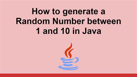 How To Generate Random Number Between To In Java Programmer Help