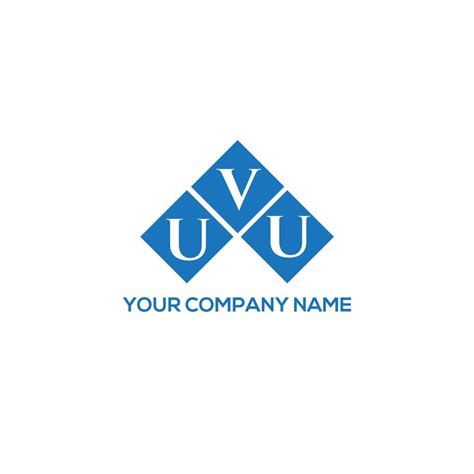 UVU letter logo design on white background. UVU creative initials ...