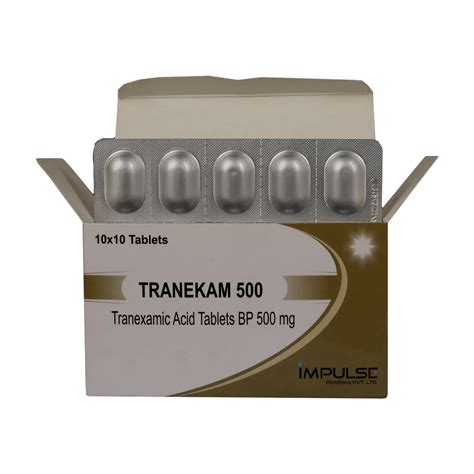 Tranekam 500 Mg Tablets At Rs 220 Box Kandivali East Mumbai ID