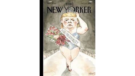 Barry Blitts Donald Trump Miss Universe Cover The New Yorker