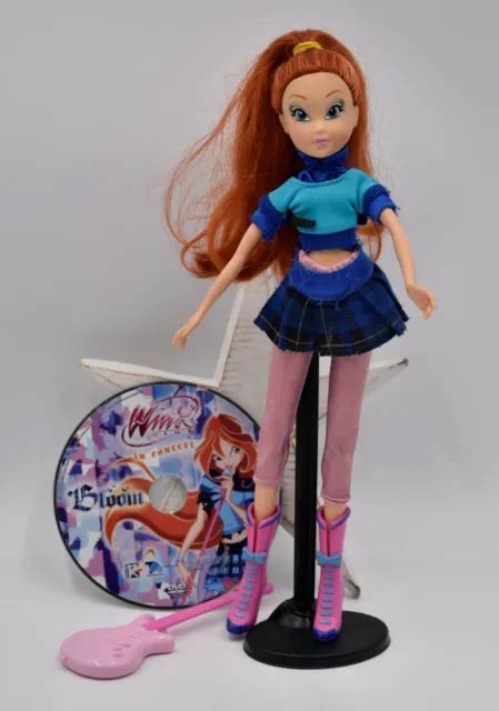 Poup E Doll Winx Club Concert Rockstar Bloom Dvd Karaok Witty Toys