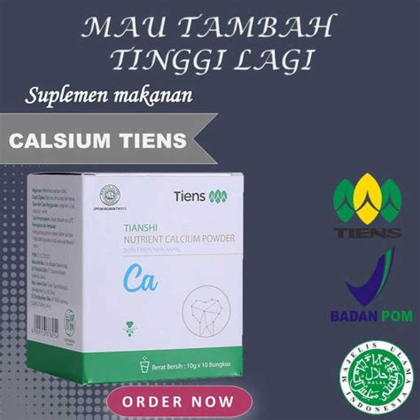 Calsium Tulang Tianshi Susu Kalsium Peninggi Badan Nutrient High