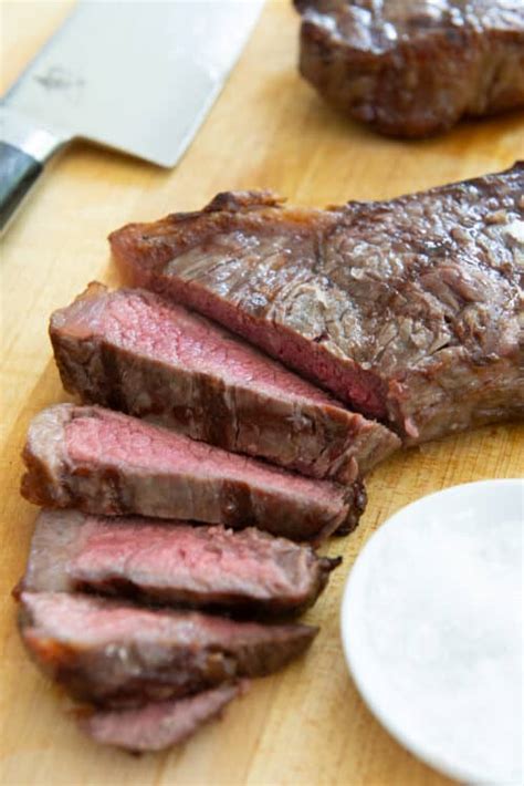 Grilled New York Strip Steak Recipe Perfectly Tender And Juicy