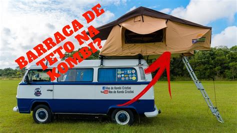 Barraca De Teto Automotiva Blue Camping Na Kombi Voo De Kombi