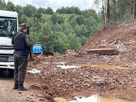 Homem é detido pelo 3 Batalhão Ambiental da Brigada Militar por uso de