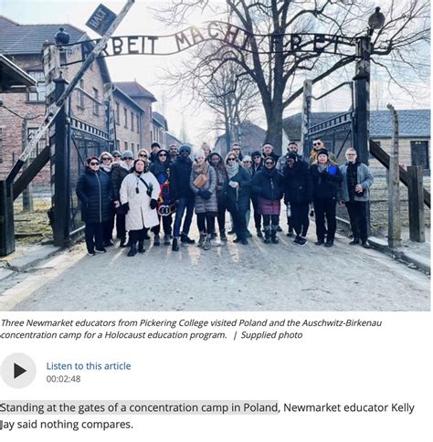 Auschwitz Memorial On Twitter Please Note That The Educators Did Not