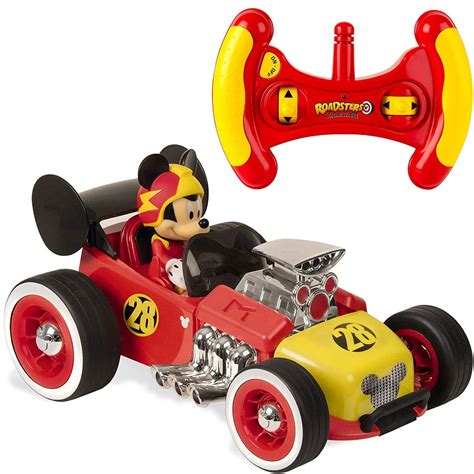 Samochód zdalnie sterowany Mickey Hot Doggin Hot Rod RC IMC Toys