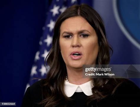 White House Press Secretary Sarah Sanders Briefs Reporters Photos and ...