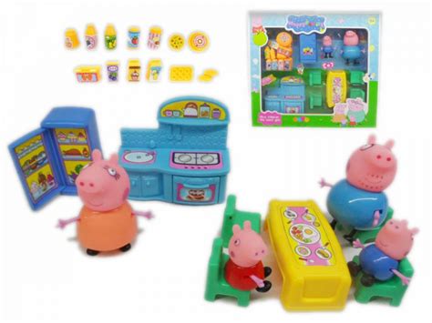 cartoon family toy peppa pig toy cute toy