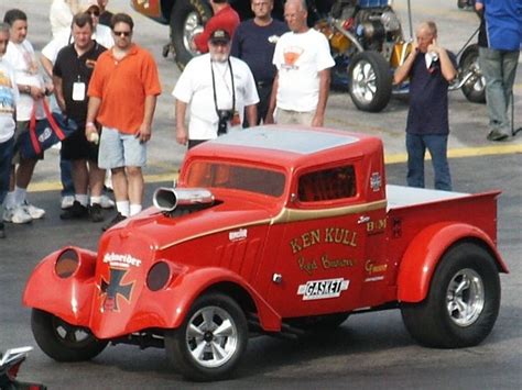 Ken Kull S Red Baron 33 Willys Pick Up Gasser Cars Willys Drag