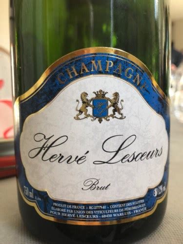 Herve Les Urs Brut Champagne Vivino Australia