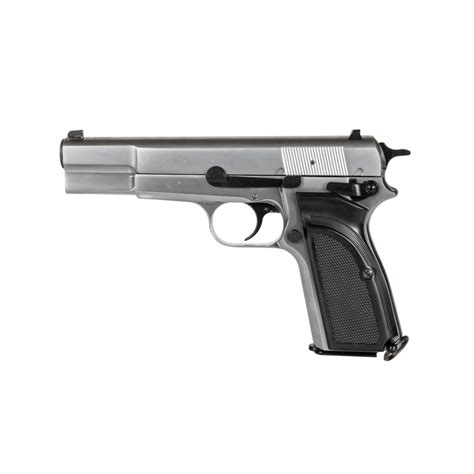 Pistols Browning Hi Power Mk Iii Gbb Pistol Silver