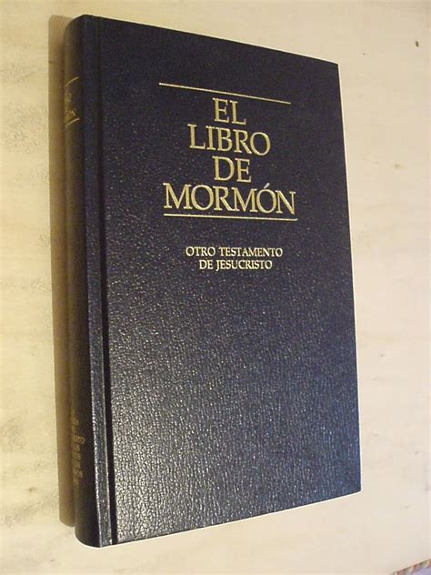 EL LIBRO DE MORMÓN OTRO TESTAMENTO DE JESUCRISTO VV AA Amazon es