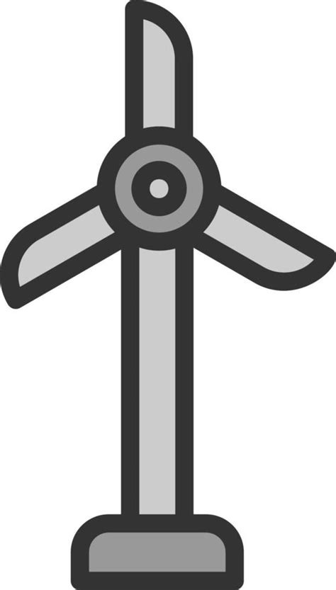 Wind Turbine Vector Icon Design 16917807 Vector Art At Vecteezy