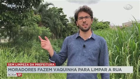 Moradores Fazem Vaquinha Para Limpar Rua Na Zona Leste De Sp Youtube