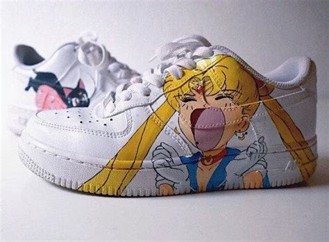 Nike Air Force 1 Custom Sailor Moon Schuhe